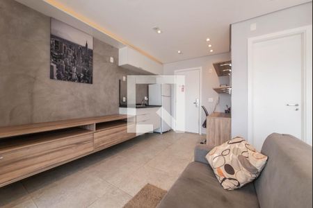 Sala de apartamento para alugar com 1 quarto, 33m² em Brooklin, São Paulo