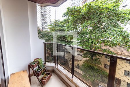 Varanda da Sala de apartamento à venda com 4 quartos, 160m² em Icaraí, Niterói