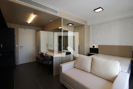 Sala/Quarto de kitnet/studio para alugar com 1 quarto, 29m² em Pinheiros, São Paulo