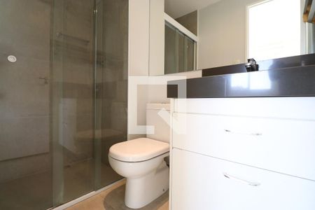 Apartamento à venda com 61m², 1 quarto e 2 vagasBanheiro da Suíte