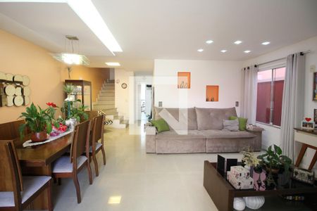 Sala de casa de condomínio à venda com 4 quartos, 203m² em Freguesia (jacarepaguá), Rio de Janeiro