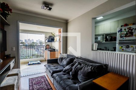 Sala de apartamento à venda com 2 quartos, 64m² em Silveira, Santo André