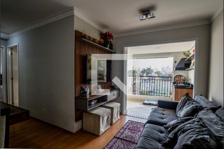 Sala de apartamento à venda com 2 quartos, 64m² em Silveira, Santo André