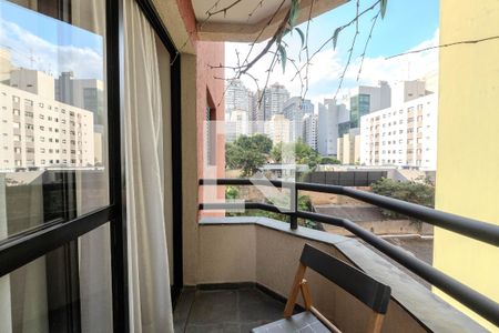 Sacada de apartamento à venda com 2 quartos, 54m² em Bela Vista, São Paulo