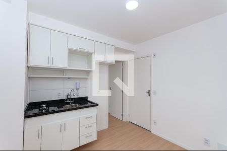 Sala/Cozinha de apartamento para alugar com 1 quarto, 27m² em Barra Funda, São Paulo