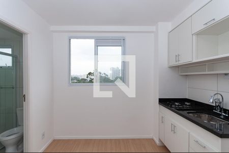 Sala/Cozinha de apartamento para alugar com 1 quarto, 27m² em Barra Funda, São Paulo