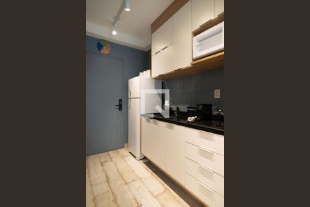 Cozinha  de kitnet/studio para alugar com 1 quarto, 24m² em Consolação, São Paulo