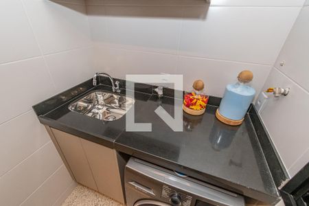 Apartamento à venda com 48m², 1 quarto e 2 vagasDetalhe Área de Serviço