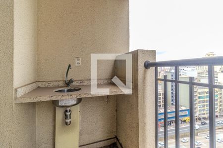 Varanda de apartamento à venda com 1 quarto, 40m² em Centro Histórico de São Paulo, São Paulo