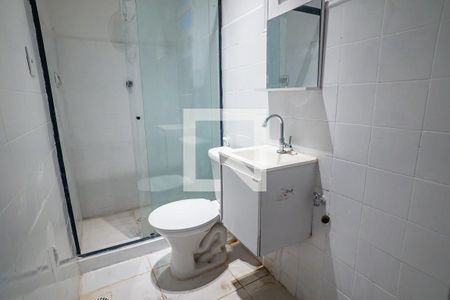 Banheiro de kitnet/studio à venda com 1 quarto, 21m² em Flamengo, Rio de Janeiro