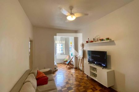 Sala de apartamento para alugar com 2 quartos, 70m² em Humaitá, Rio de Janeiro