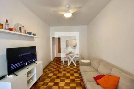 Sala de apartamento para alugar com 2 quartos, 70m² em Humaitá, Rio de Janeiro