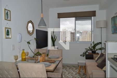 Sala de apartamento para alugar com 1 quarto, 28m² em Cambuci, São Paulo