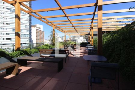 Studio para alugar com 29m², 1 quarto e sem vaga Studio para alugar com 29m², 1 quarto e sem vagaÁrea comum - Terraço