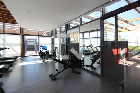 Studio para alugar com 29m², 1 quarto e sem vaga Studio para alugar com 29m², 1 quarto e sem vagaÁrea comum - Academia