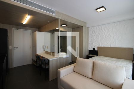 Studio para alugar com 29m², 1 quarto e sem vagaSala/Quarto