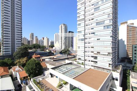 Studio para alugar com 29m², 1 quarto e sem vagaVaranda