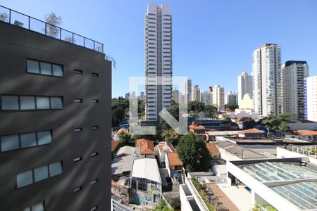 Studio para alugar com 29m², 1 quarto e sem vagaVaranda