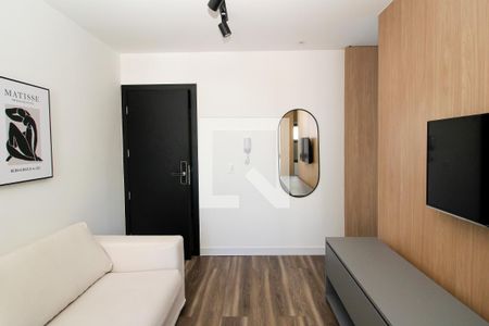 Sala de apartamento para alugar com 1 quarto, 40m² em Santo Agostinho, Belo Horizonte