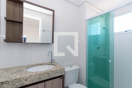 Banheiro da Suíte de apartamento para alugar com 2 quartos, 58m² em Vila Renata, Guarulhos