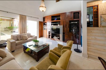 Sala de casa à venda com 4 quartos, 400m² em Belvedere, Belo Horizonte