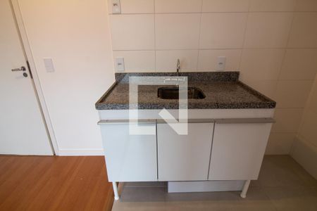 Cozinha de apartamento para alugar com 2 quartos, 38m² em Santo Amaro, São Paulo