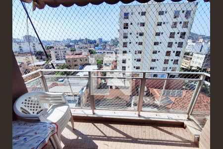 Varanda da Sala de apartamento para alugar com 2 quartos, 83m² em Lins de Vasconcelos, Rio de Janeiro
