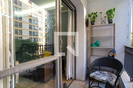 Varanda da Sala de apartamento à venda com 3 quartos, 100m² em Bela Vista, São Paulo