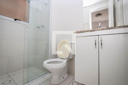 Banheiro da Suite de apartamento para alugar com 3 quartos, 70m² em Jardim Maria Rosa, Taboão da Serra