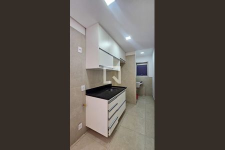 Cozinha de apartamento para alugar com 2 quartos, 45m² em Jardim Sabará, São Paulo