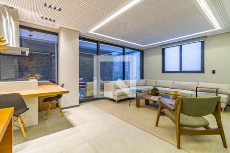 Studio à venda com 22m², 1 quarto e sem vagaÁrea Comum - Espaço Gourmet