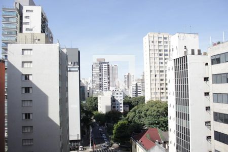 Vista da Varanda de kitnet/studio para alugar com 1 quarto, 21m² em Paraíso, São Paulo