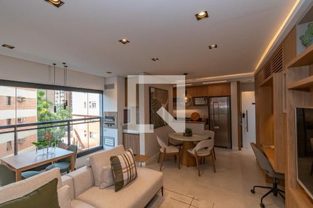 Sala de Estar/Jantar  de apartamento à venda com 3 quartos, 90m² em Jardim Brasil, Campinas