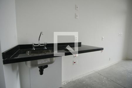 Sala/Cozinha de apartamento à venda com 1 quarto, 58m² em Indianópolis, São Paulo
