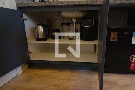 Studio à venda com 25m², 1 quarto e sem vagaCozinha