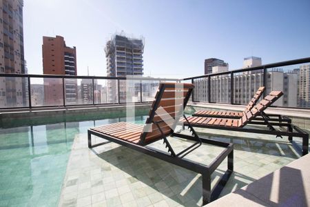 Studio à venda com 25m², 1 quarto e sem vagaÁrea comum - Piscina