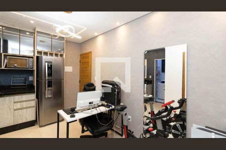 Sala de apartamento para alugar com 2 quartos, 39m² em Parque das Paineiras, São Paulo