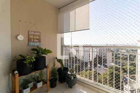 Varanda da Sala de apartamento à venda com 2 quartos, 56m² em Vila Moraes, São Paulo