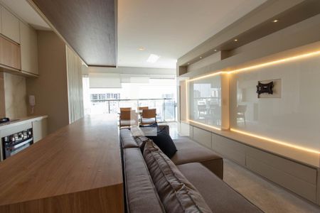 Sala de apartamento para alugar com 2 quartos, 71m² em Vila Dom Pedro I, São Paulo