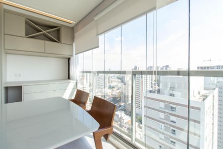 Varanda da Sala de apartamento para alugar com 2 quartos, 71m² em Vila Dom Pedro I, São Paulo
