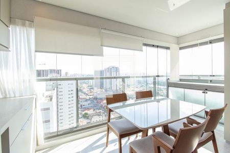 Varanda da Sala de apartamento para alugar com 2 quartos, 71m² em Vila Dom Pedro I, São Paulo