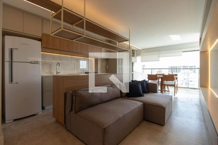 Sala de apartamento para alugar com 2 quartos, 71m² em Vila Dom Pedro I, São Paulo