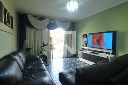 Sala de casa à venda com 3 quartos, 182m² em Jardim Itapoan, Santo André