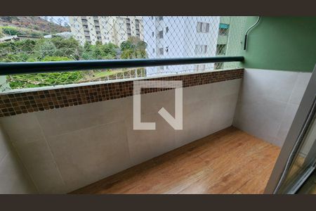 Varanda de apartamento para alugar com 2 quartos, 60m² em Vila Nova Jundiainópolis, Jundiaí
