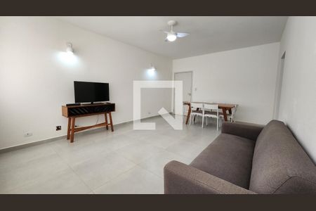 Sala de apartamento para alugar com 2 quartos, 110m² em José Menino, Santos