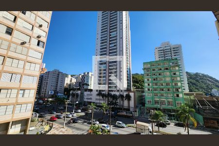 Vista da Sala de apartamento para alugar com 2 quartos, 110m² em José Menino, Santos