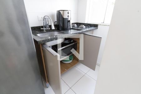 Studio para alugar com 21m², 1 quarto e sem vagaCozinha 