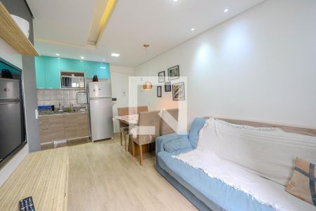 Sala/Cozinha de apartamento à venda com 1 quarto, 28m² em Consolação, São Paulo