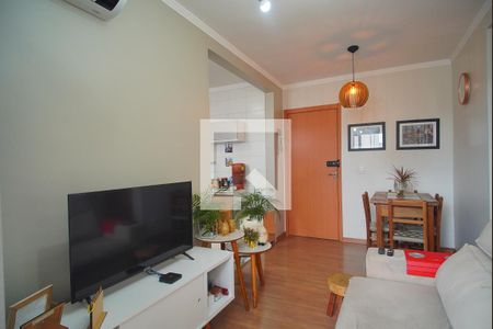 Sala de apartamento para alugar com 2 quartos, 55m² em Vila Rosa, Novo Hamburgo
