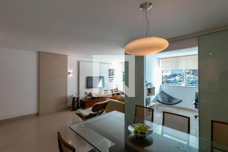 Sala de apartamento à venda com 3 quartos, 83m² em Lourdes, Belo Horizonte
